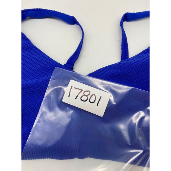 Sea Level Swim Top Bikini Women’s Size 6 Blue Underwire Removable Pads Multiway - Picture 11 of 11